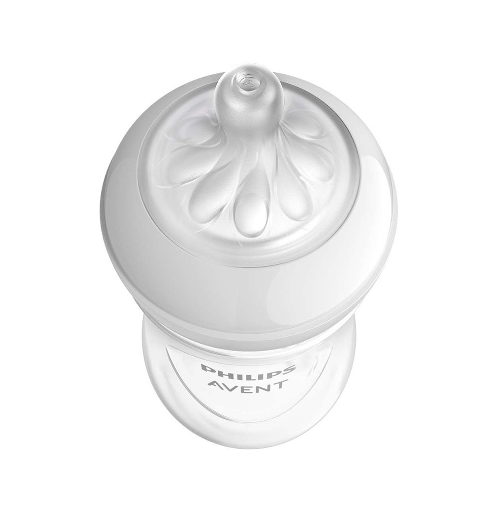 AVENT - NATURAL RESPONSE Πλαστικό Μπιμπερό 1m+ (μπλε) - 260ml SCY903/21
